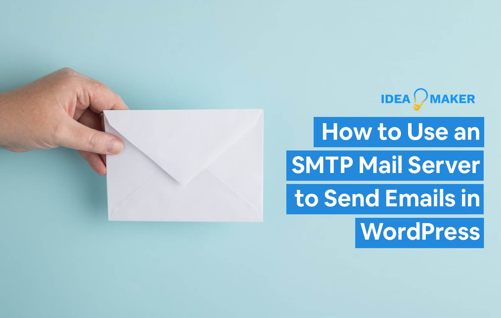 How to Use an SMTP Mail Server to Send Emails in WordPress