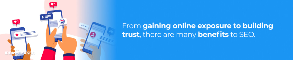 gaining online exposure to building trust