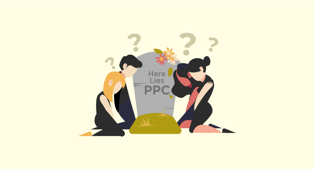PPC Gravestone with people wondering if it's really dead