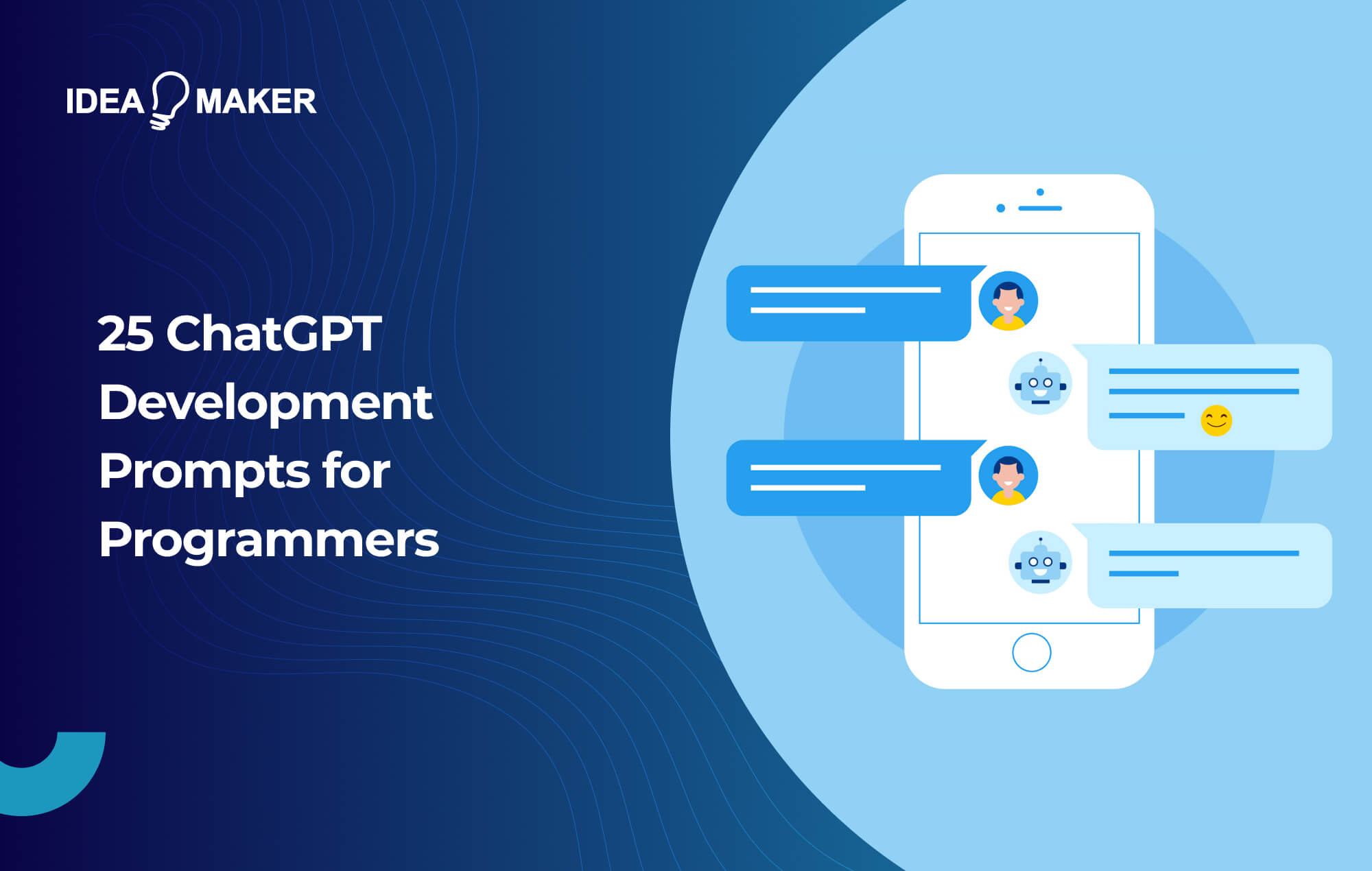 Ideamaker - 25 ChatGPT Development Prompts for Programmers