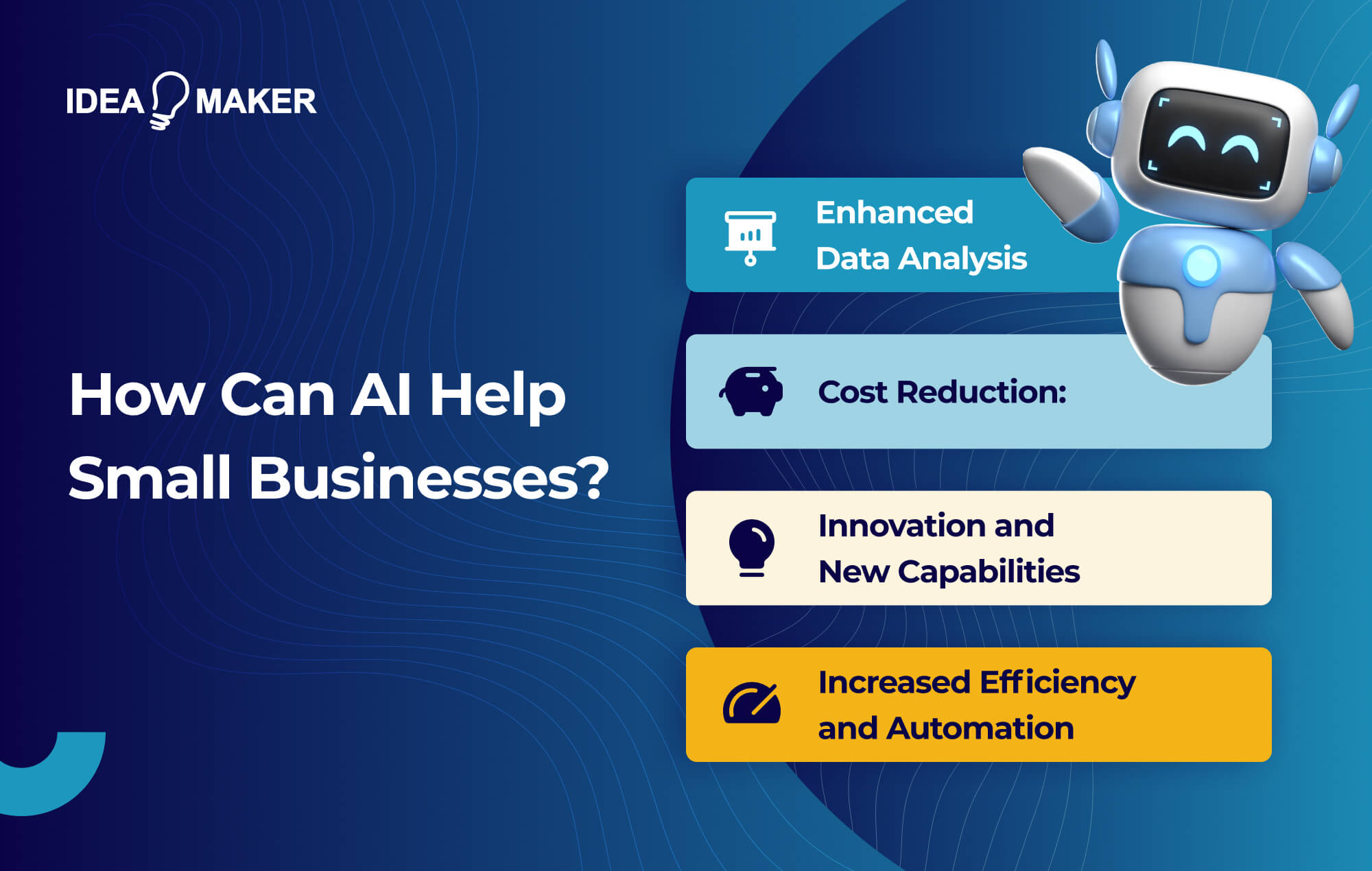 Ideamaker -How Can AI Help Small Businesses