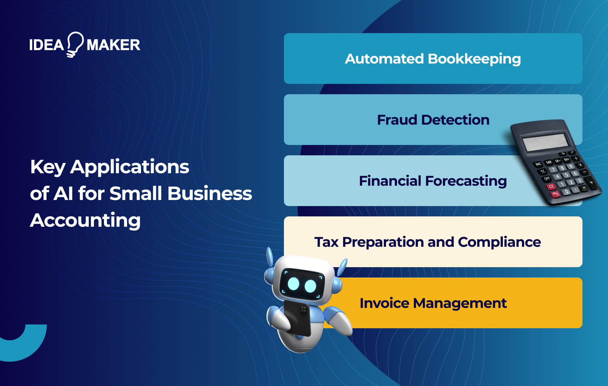 Ideamaker - Key Applications of AI for Small Business Accounting