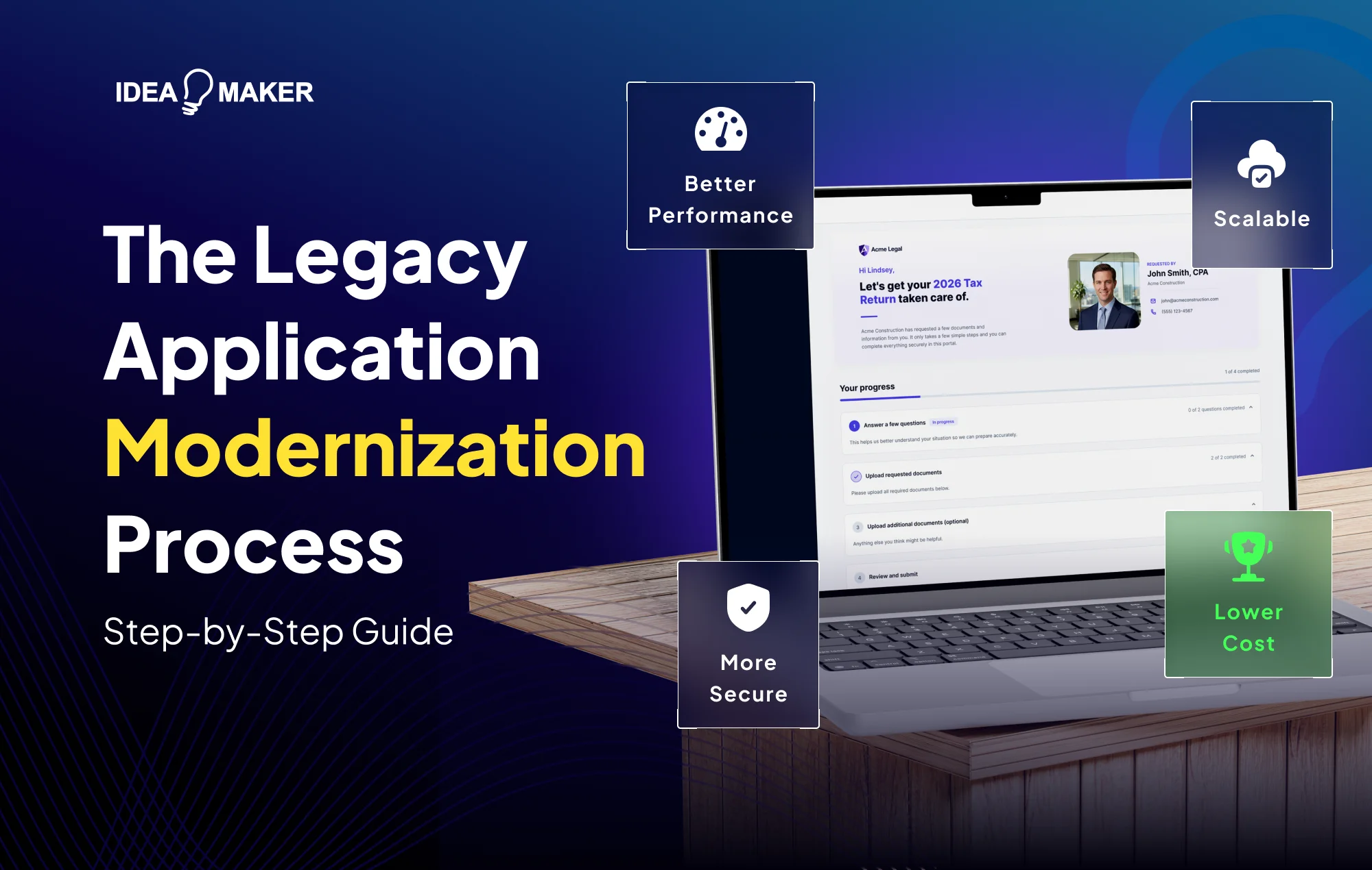 Idea Maker - The Legacy Application Modernization Process